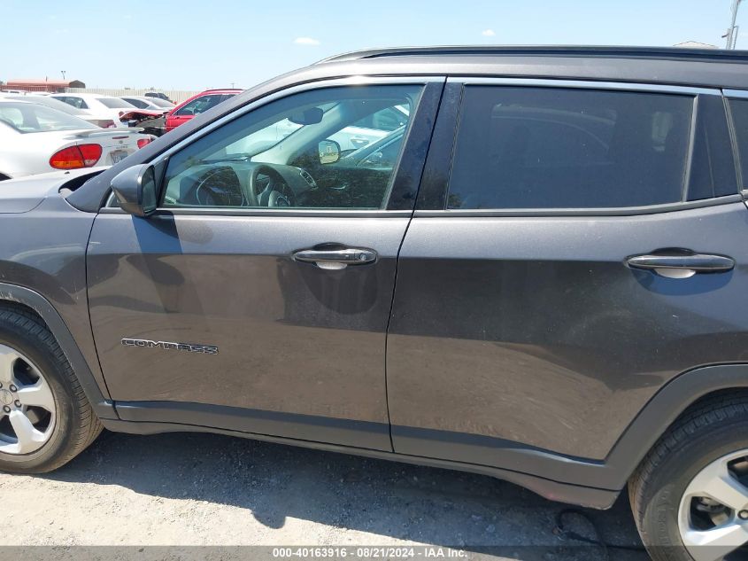 2021 Jeep Compass Latitude VIN: 3C4NJCBB2MT592495 Lot: 40163916