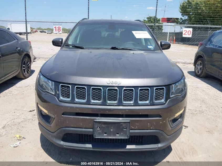 2021 Jeep Compass Latitude VIN: 3C4NJCBB2MT592495 Lot: 40163916