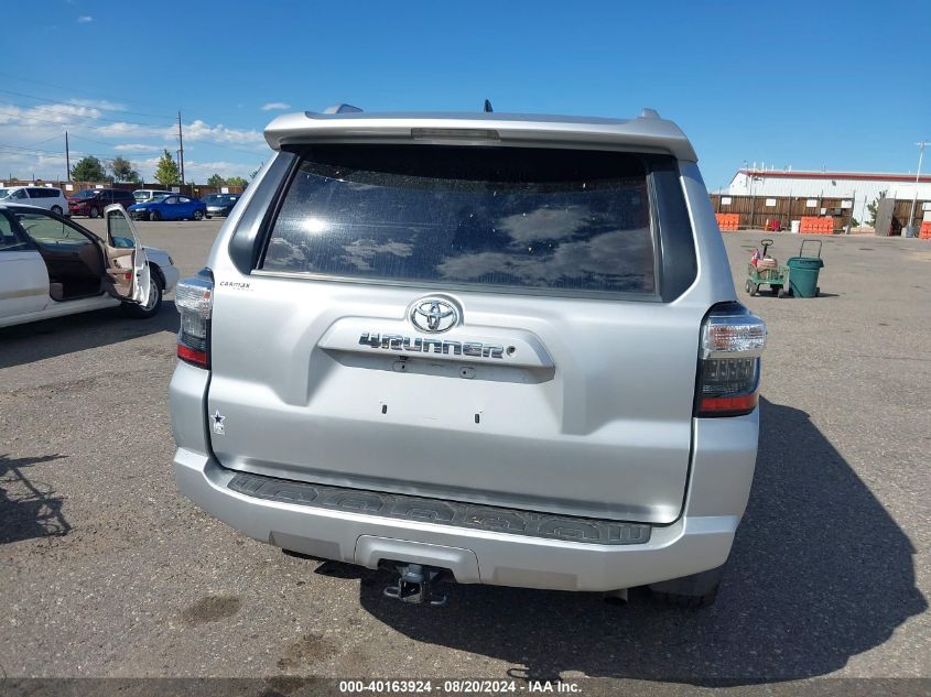 2016 Toyota 4Runner Sr5 VIN: JTEZU5JR4G5120074 Lot: 40163924