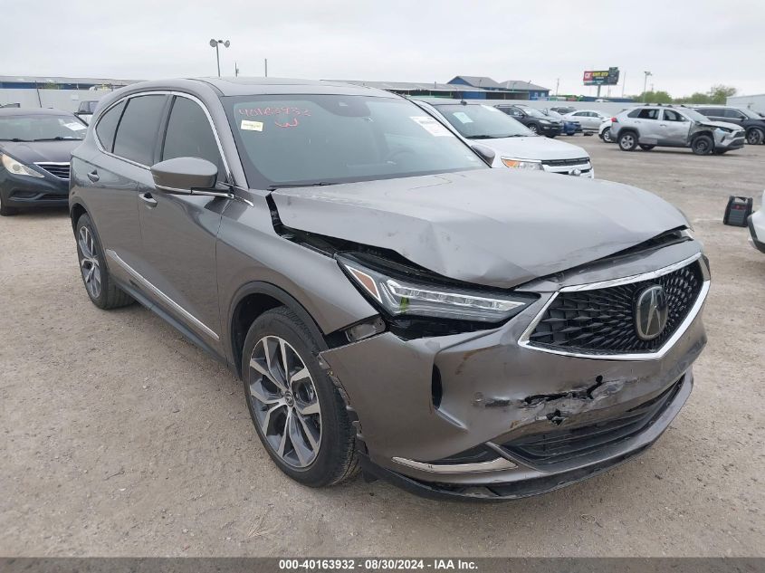 5J8YD9H44NL004739 2022 Acura Mdx Technology Package