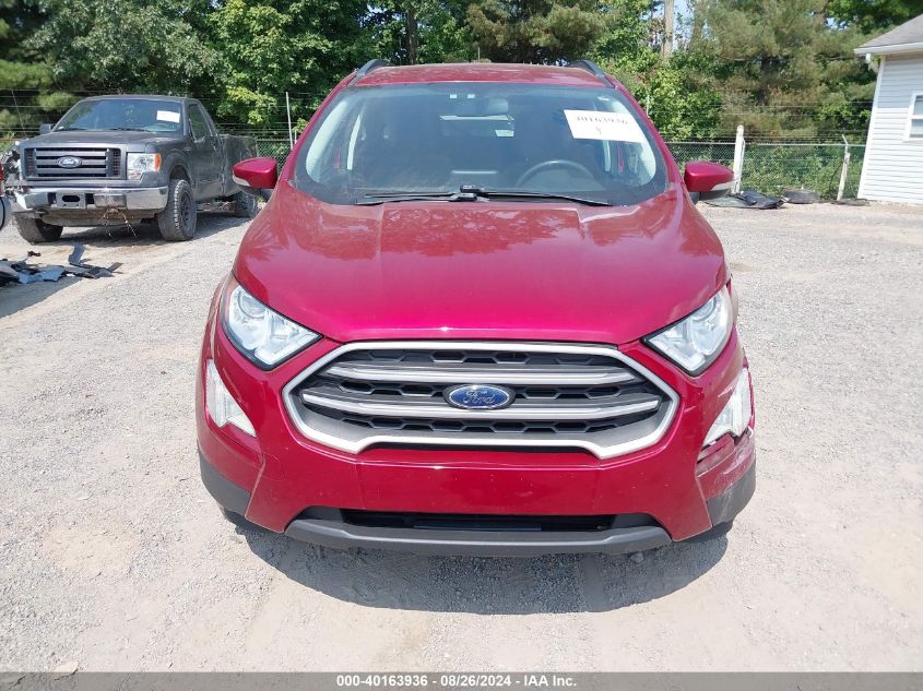 2020 Ford Ecosport Se VIN: MAJ6S3GL2LC363317 Lot: 40163936