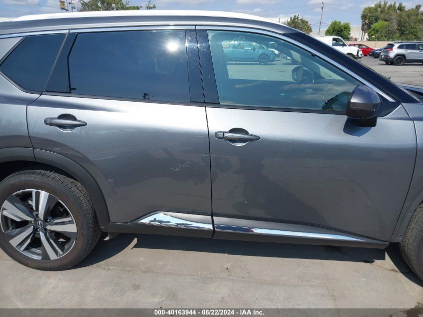 2023 Nissan Rogue Sl Intelligent Awd VIN: 5N1BT3CB4PC823887 Lot: 40163944