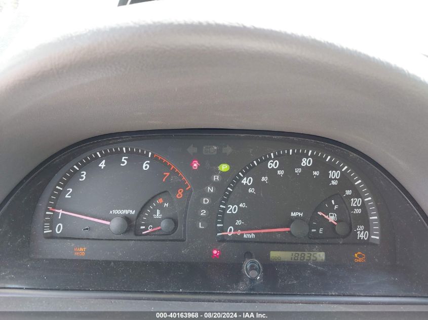 2004 Toyota Camry Le VIN: 4T1BE32K24U828460 Lot: 40163968