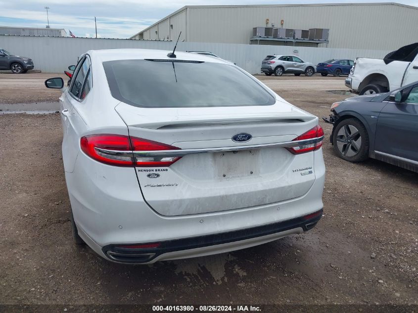 2018 FORD FUSION TITANIUM - 3FA6P0D92JR138841