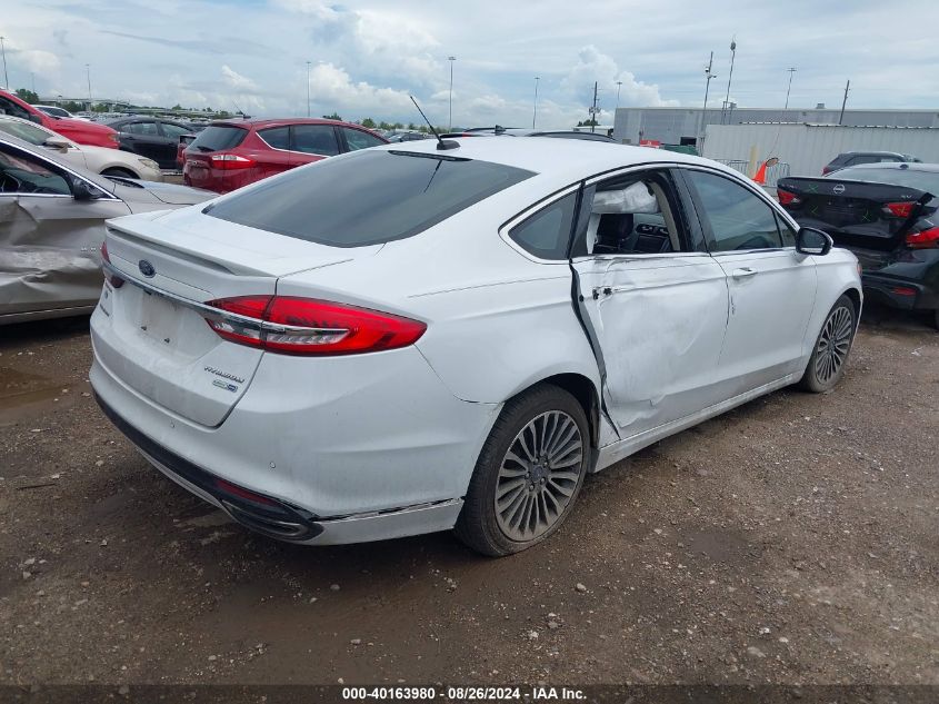 2018 FORD FUSION TITANIUM - 3FA6P0D92JR138841