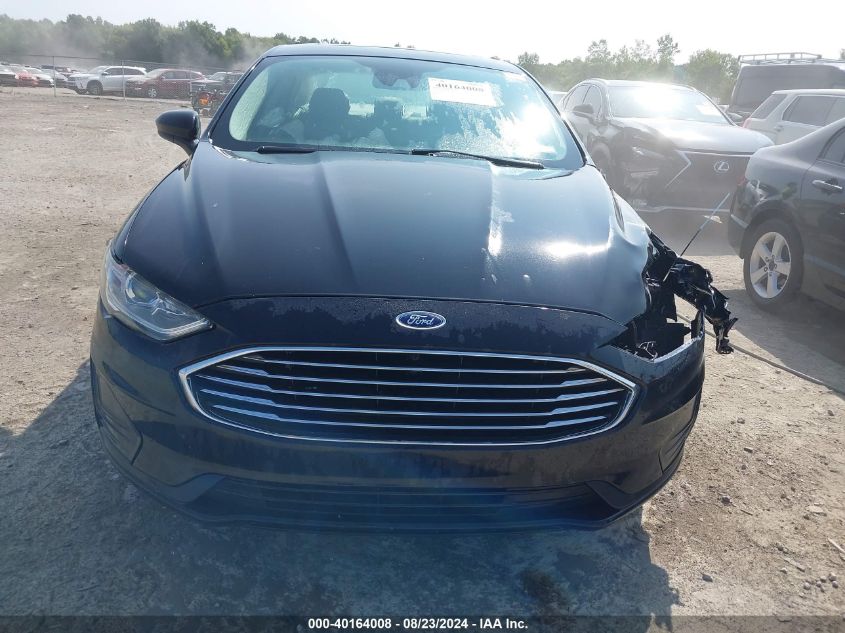 2019 Ford Fusion Se VIN: 3FA6P0T9XKR264674 Lot: 40164008