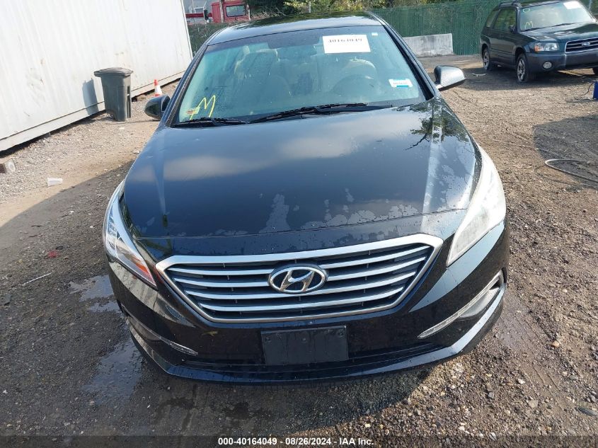 2015 HYUNDAI SONATA SE - 5NPE24AF7FH223349