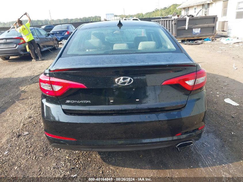 2015 Hyundai Sonata Se VIN: 5NPE24AF7FH223349 Lot: 40164049