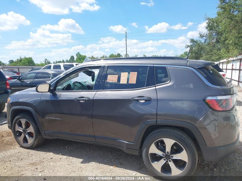 2018 Jeep Compass Latitude VIN: 3C4NJCBB7JT134253 Lot: 40164054