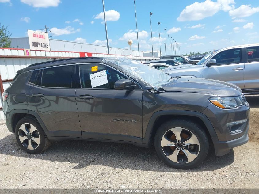 2018 Jeep Compass Latitude VIN: 3C4NJCBB7JT134253 Lot: 40164054