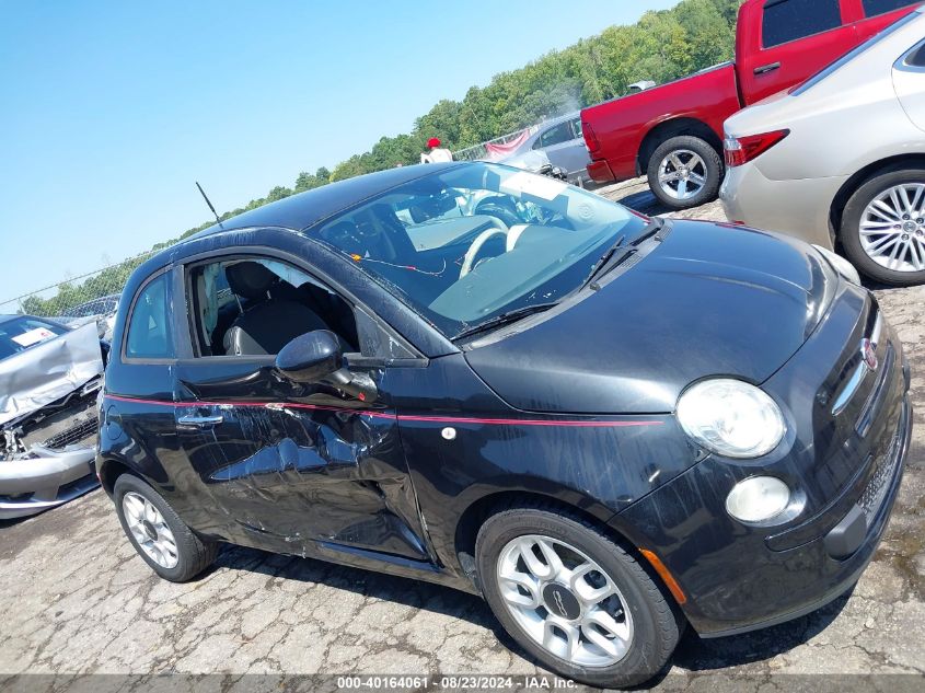 2013 Fiat 500 Pop VIN: 3C3CFFARXDT540819 Lot: 40164061