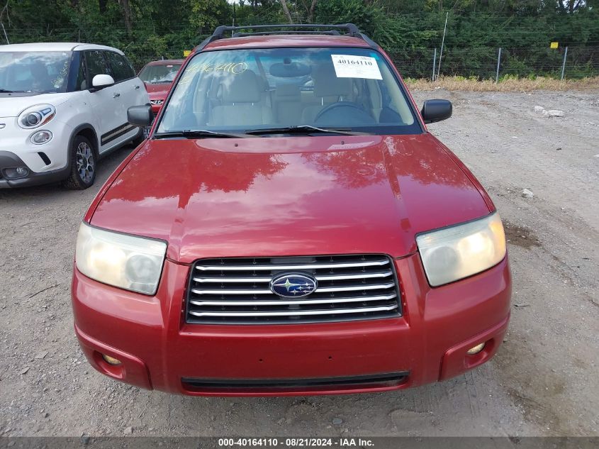 2006 Subaru Forester 2.5X VIN: JF1SG63696G709488 Lot: 40164110