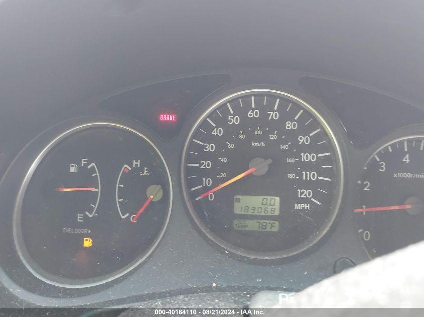 2006 Subaru Forester 2.5X VIN: JF1SG63696G709488 Lot: 40164110