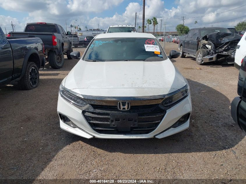 2022 Honda Accord Sport VIN: 1HGCV1F33NA095484 Lot: 40164128