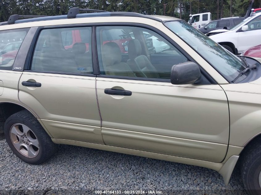 2003 Subaru Forester Xs VIN: JF1SG65603H712833 Lot: 40164133