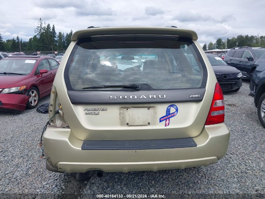 2003 Subaru Forester Xs VIN: JF1SG65603H712833 Lot: 40164133