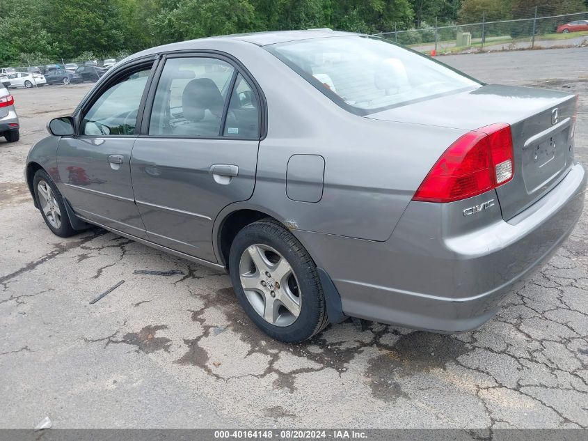 2004 Honda Civic Ex VIN: 2HGES26804H593158 Lot: 40164148