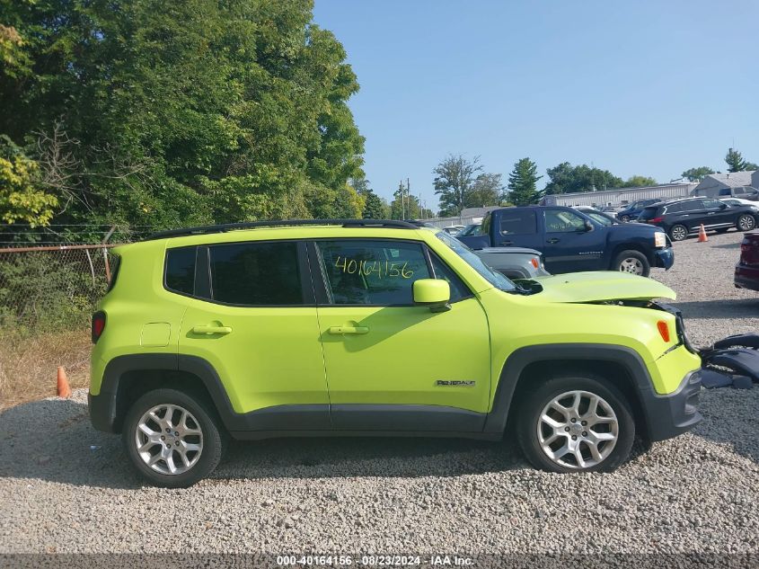 2017 Jeep Renegade Latitude 4X4 VIN: ZACCJBBBXHPF22466 Lot: 40164156