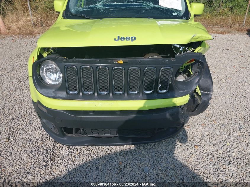 2017 Jeep Renegade Latitude 4X4 VIN: ZACCJBBBXHPF22466 Lot: 40164156