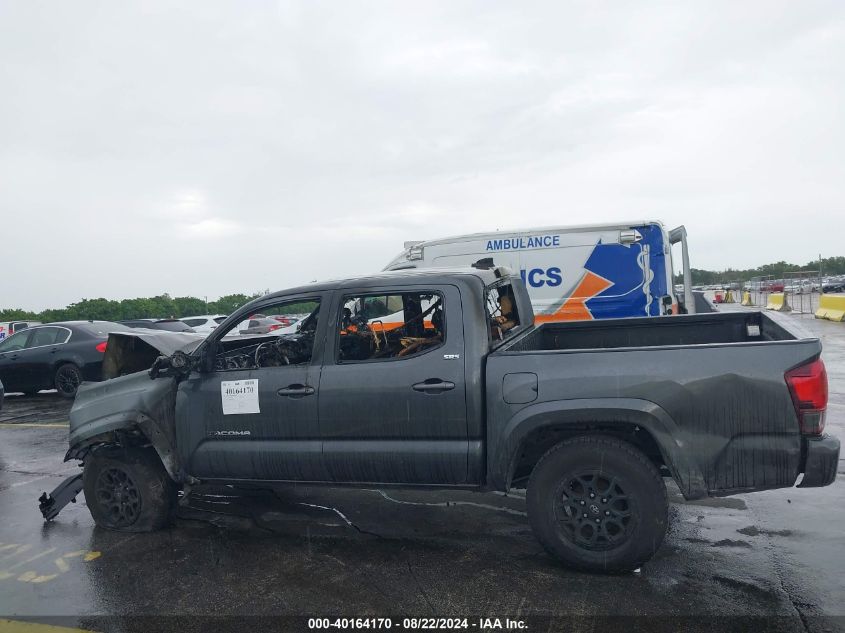 2022 Toyota Tacoma Sr5 V6 VIN: 3TMAZ5CNXNM165427 Lot: 40164170