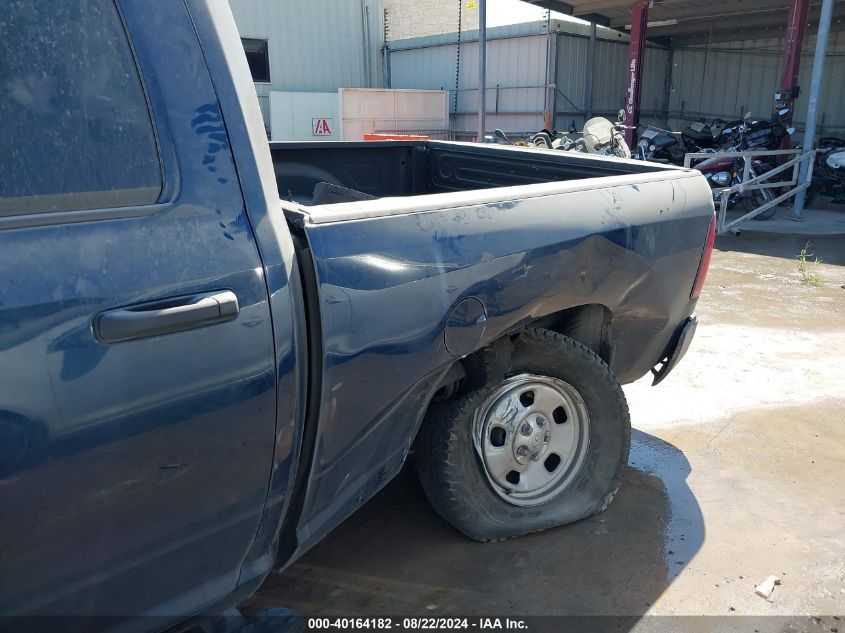 2022 Ram 1500 Classic Tradesman Quad Cab 4X2 6'4 Box VIN: 1C6RR6FGXNS154884 Lot: 40164182