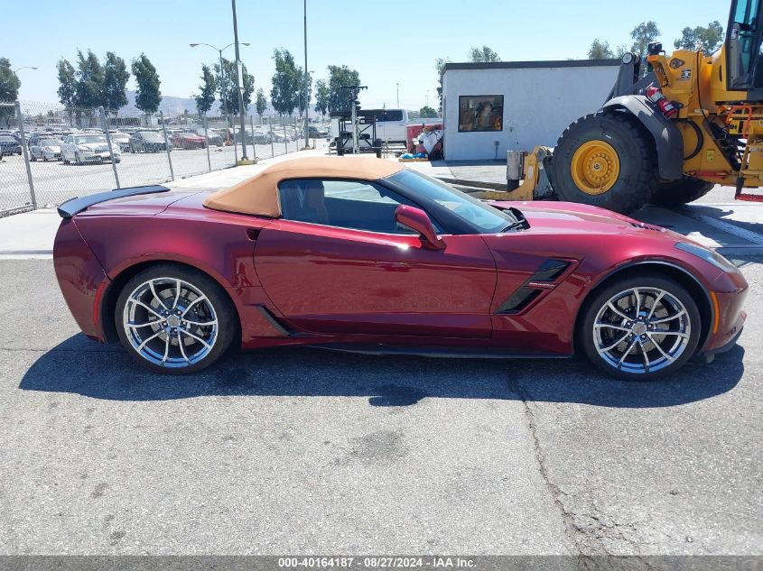 2017 Chevrolet Corvette Grand Sport VIN: 1G1Y13D79H5101957 Lot: 40164187