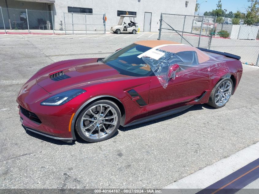 2017 Chevrolet Corvette Grand Sport VIN: 1G1Y13D79H5101957 Lot: 40164187