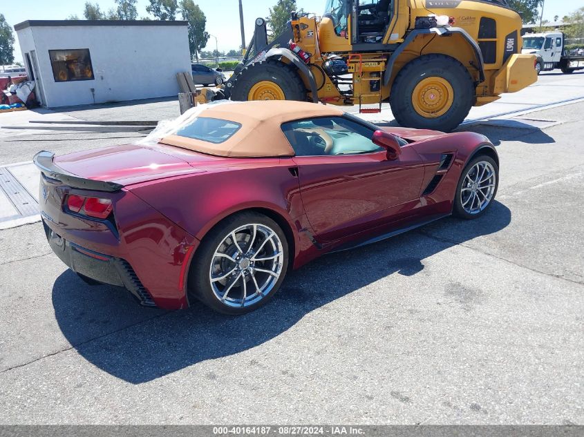 2017 Chevrolet Corvette Grand Sport VIN: 1G1Y13D79H5101957 Lot: 40164187