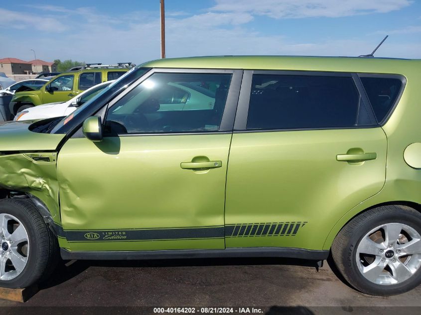 2019 Kia Soul VIN: KNDJN2A21K7919873 Lot: 40164202