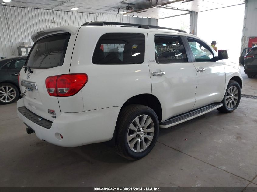 2010 Toyota Sequoia Limited VIN: 5TDJW5G15AS026736 Lot: 40164210