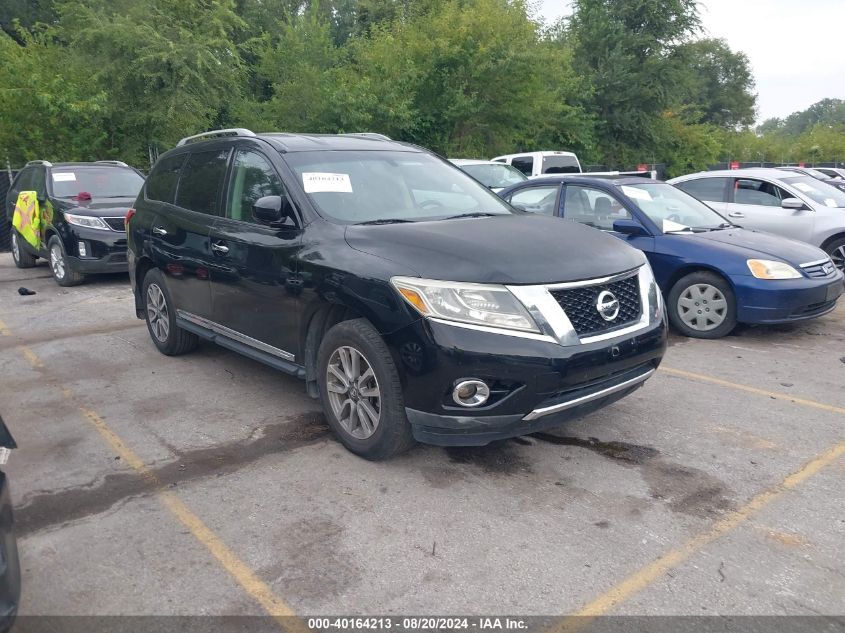 2013 Nissan Pathfinder Sl VIN: 5N1AR2MN8DC680046 Lot: 40164213