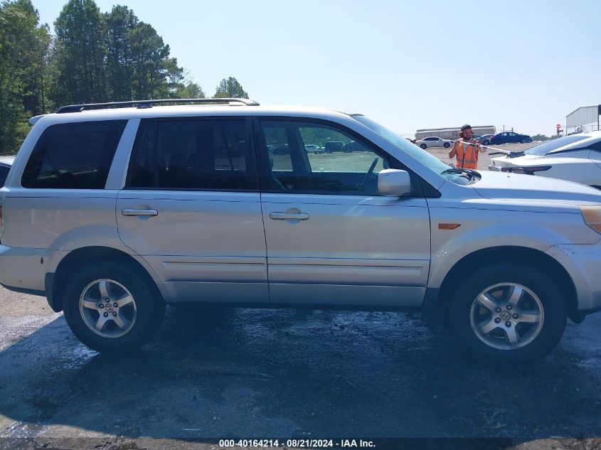 2006 Honda Pilot Ex-L VIN: 5FNYF28526B031550 Lot: 40164214