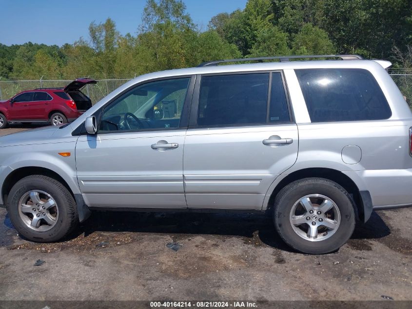 2006 Honda Pilot Ex-L VIN: 5FNYF28526B031550 Lot: 40164214