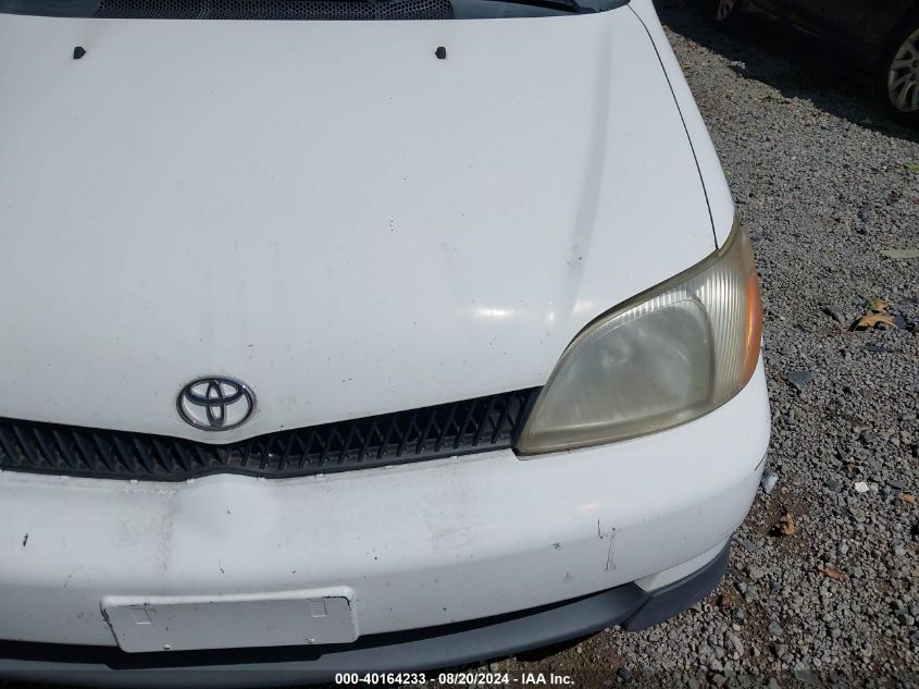 2000 Toyota Echo VIN: JTDBT1236Y0067405 Lot: 40164233