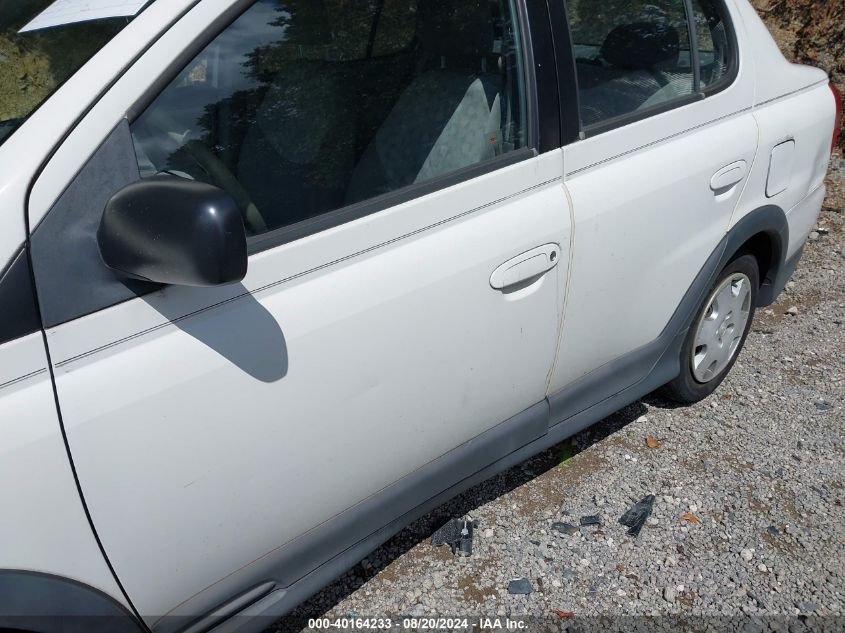 2000 Toyota Echo VIN: JTDBT1236Y0067405 Lot: 40164233