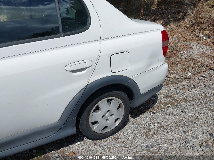 2000 Toyota Echo VIN: JTDBT1236Y0067405 Lot: 40164233