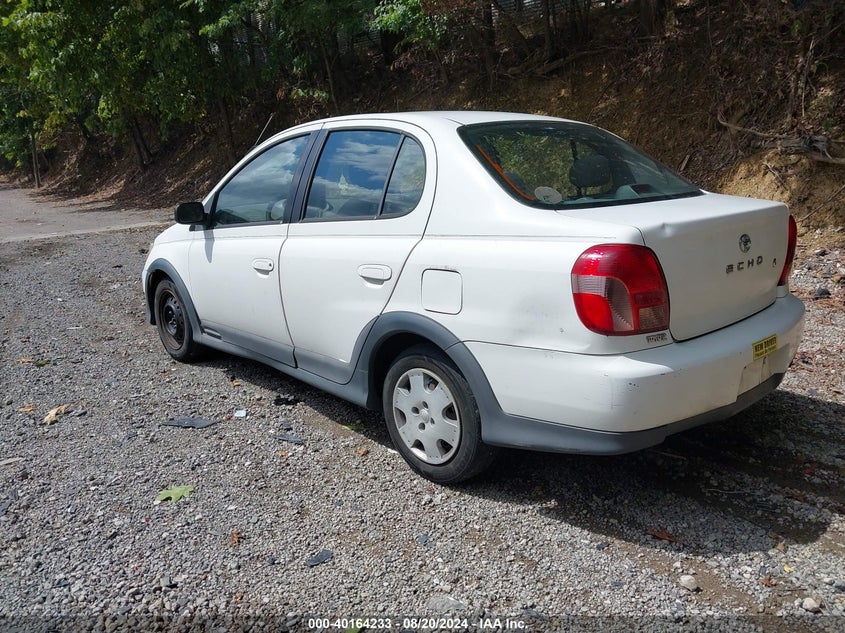 2000 Toyota Echo VIN: JTDBT1236Y0067405 Lot: 40164233