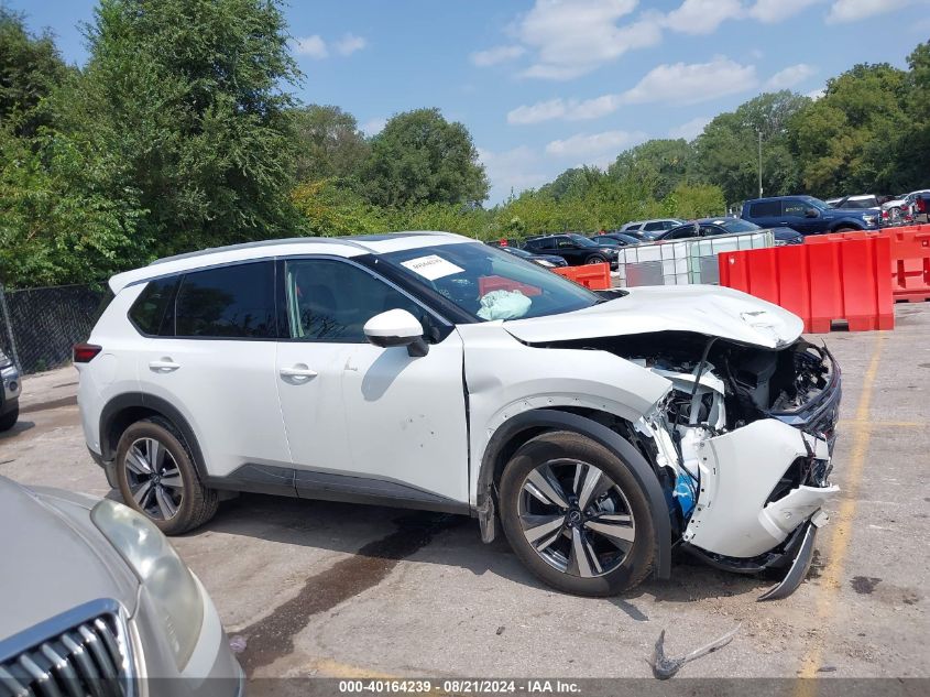 2024 Nissan Rogue Sl Intelligent Awd VIN: 5N1BT3CB8RC734746 Lot: 40164239