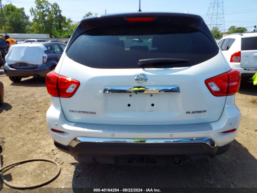 2017 Nissan Pathfinder Platinum VIN: 5N1DR2MN5HC675566 Lot: 40164284