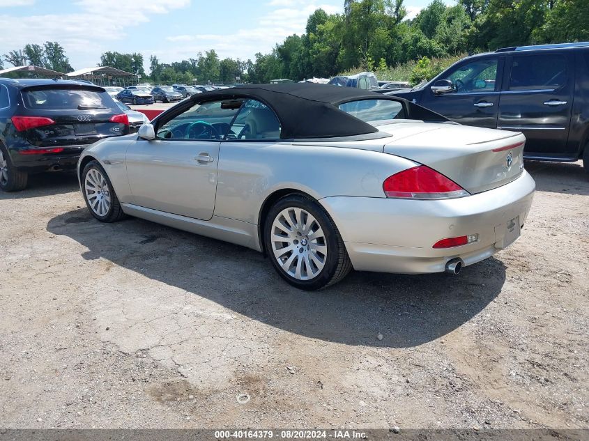 2005 BMW 645Ci VIN: WBAEK73405B323254 Lot: 40164379