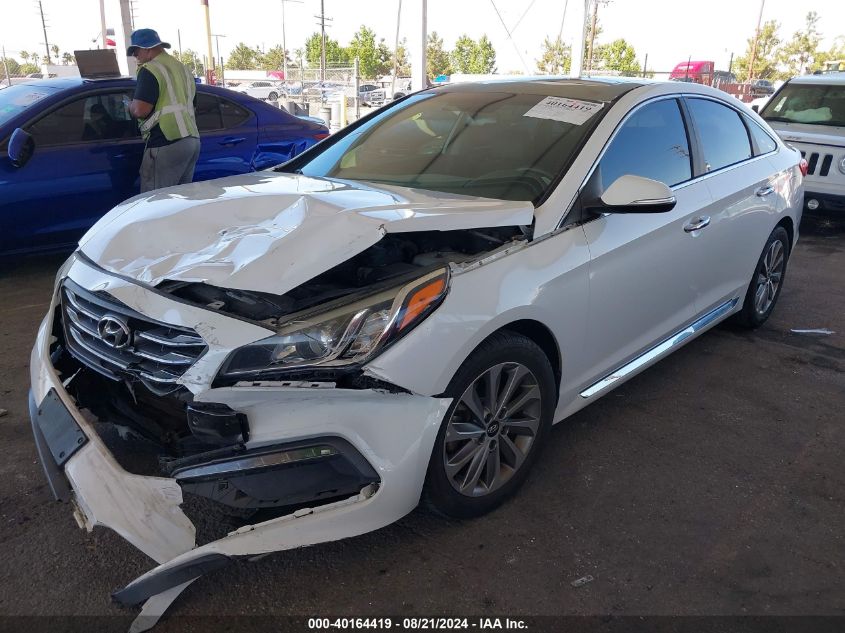 2016 HYUNDAI SONATA SPORT - 5NPE34AF4GH361204