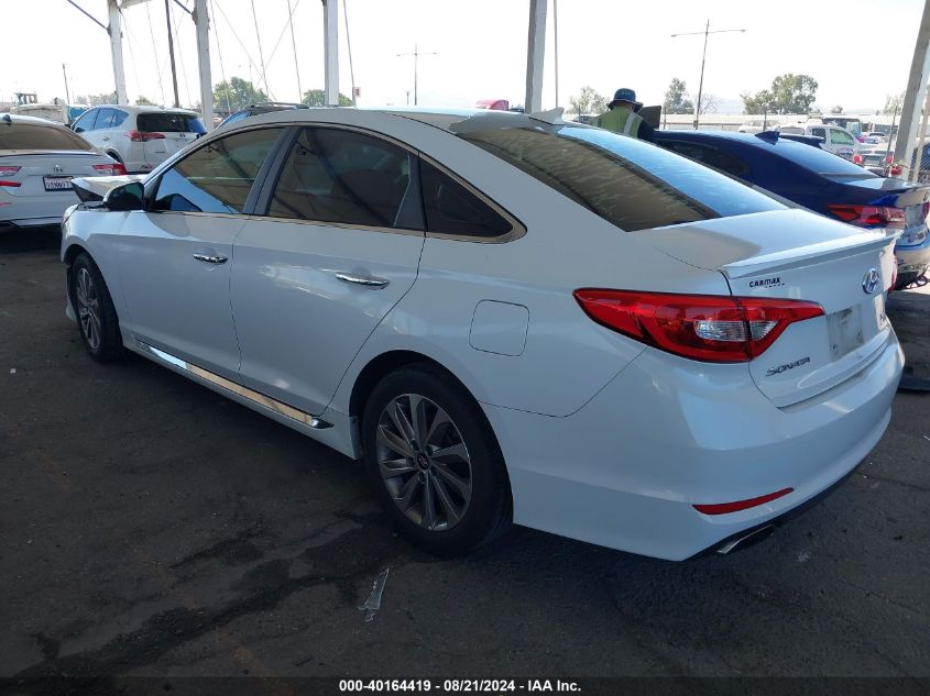 2016 HYUNDAI SONATA SPORT - 5NPE34AF4GH361204