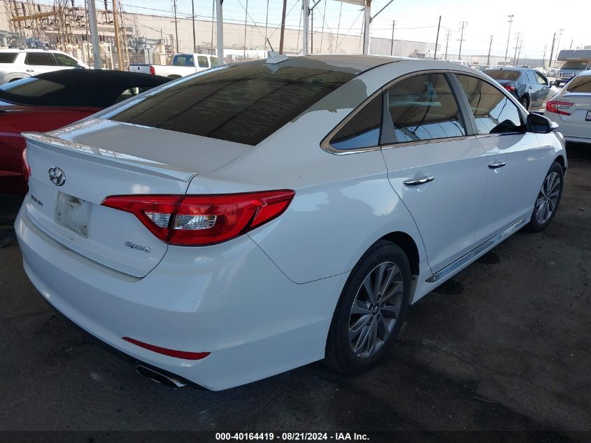 2016 HYUNDAI SONATA SPORT - 5NPE34AF4GH361204