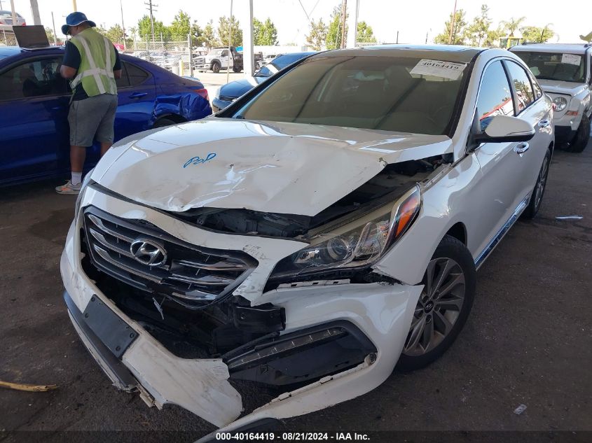 2016 HYUNDAI SONATA SPORT - 5NPE34AF4GH361204