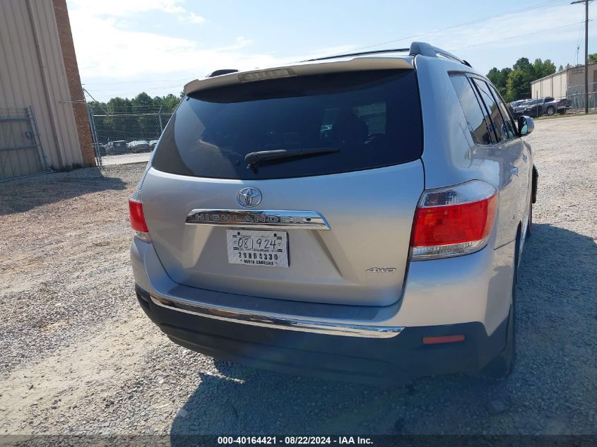 2013 Toyota Highlander Se V6 VIN: 5TDBK3EH7DS266363 Lot: 40164421