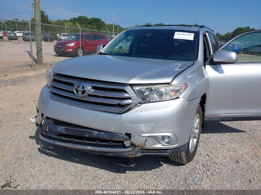 2013 Toyota Highlander Se V6 VIN: 5TDBK3EH7DS266363 Lot: 40164421