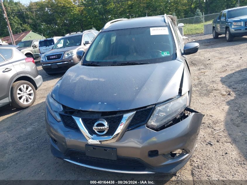 2016 Nissan Rogue Sv VIN: KNMAT2MV1GP667027 Lot: 40164438