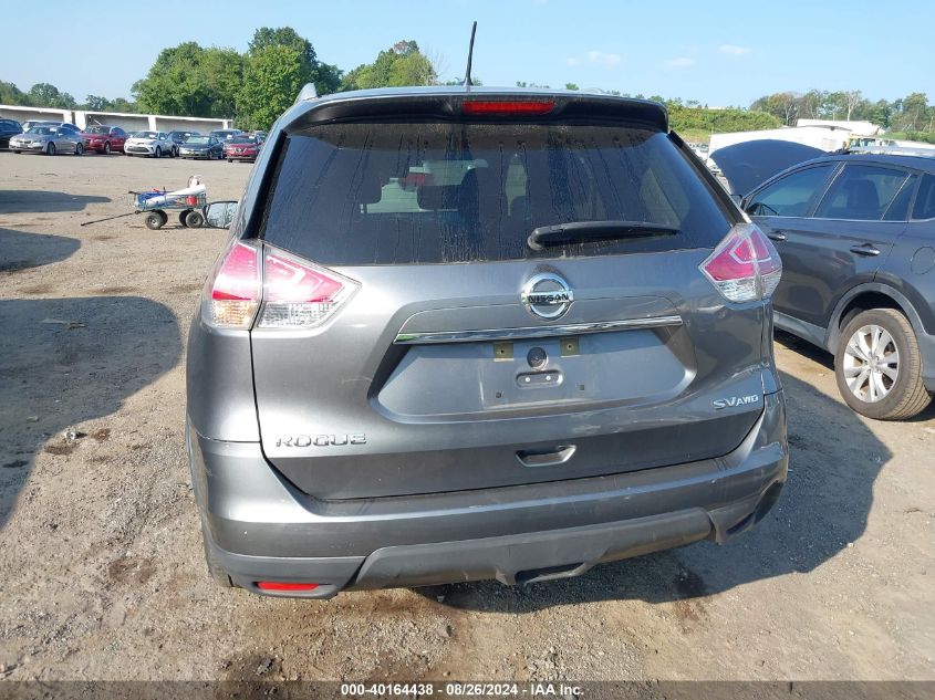 2016 Nissan Rogue Sv VIN: KNMAT2MV1GP667027 Lot: 40164438