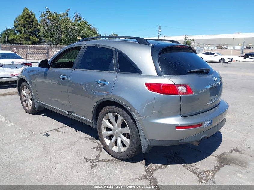 2003 Infiniti Fx35 VIN: JNRAS08W13X202381 Lot: 40164439