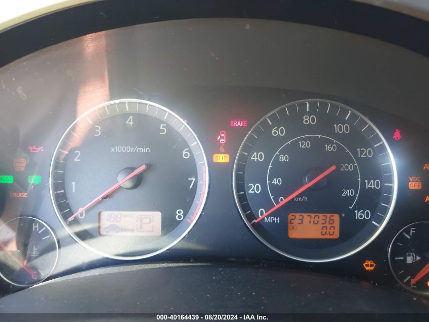 2003 Infiniti Fx35 VIN: JNRAS08W13X202381 Lot: 40164439